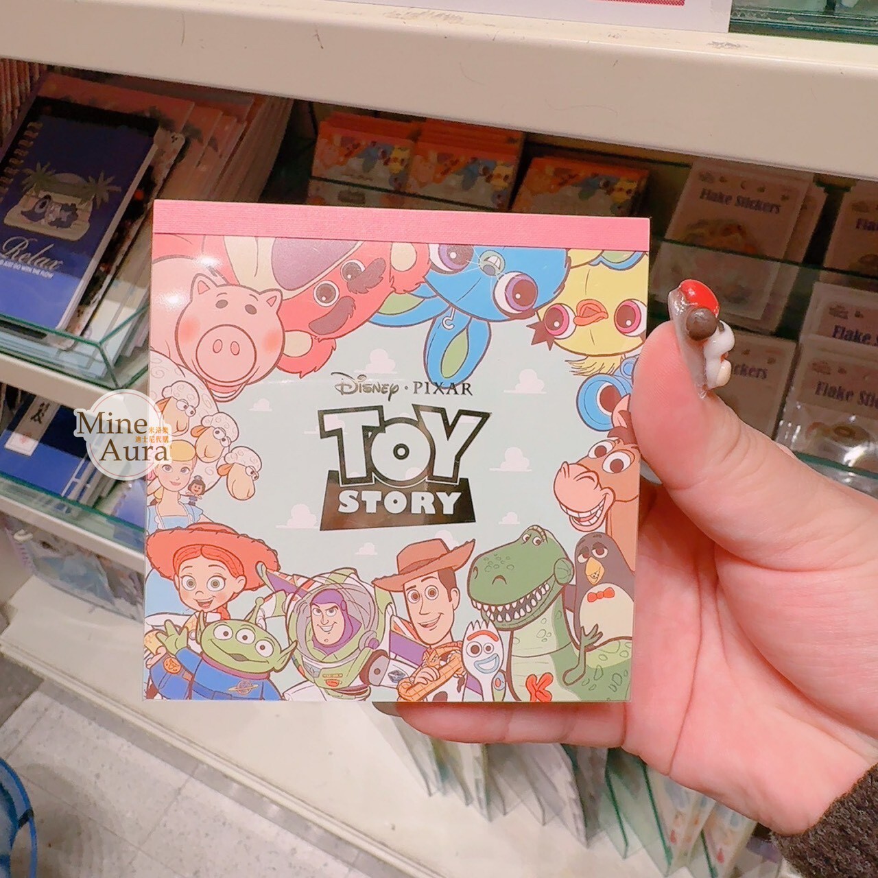 玩具總動員 Toy Story 經典角色大集合 圖案 便條本 -香港迪士尼樂園