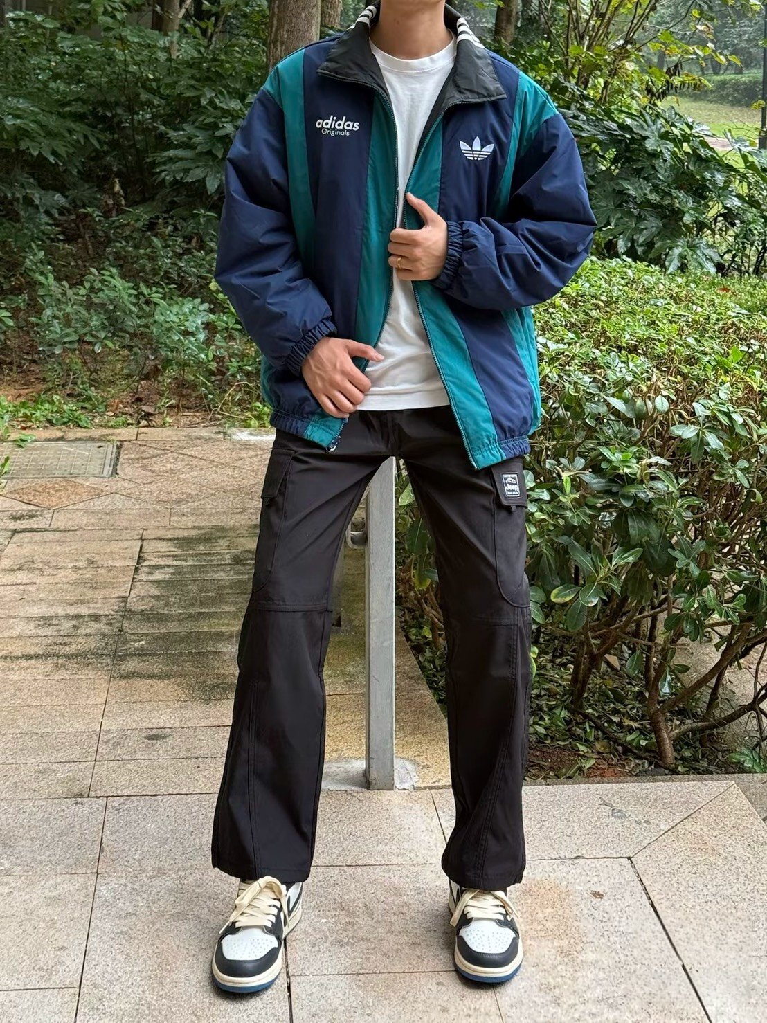 ADIDAS ORIGINALS FW25 雙面穿 鋪棉 防風 防潑水 立領外套 兩色