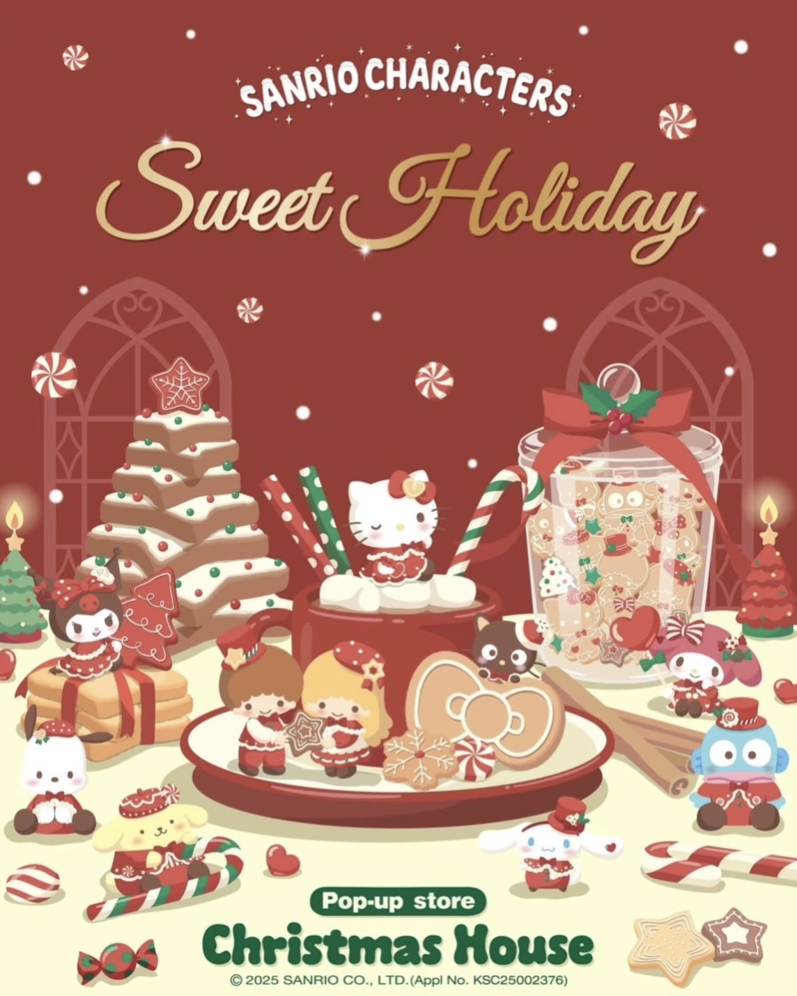韓國 聖誕節限定 Sanrio characters 甜蜜假期快閃 三麗鷗家族