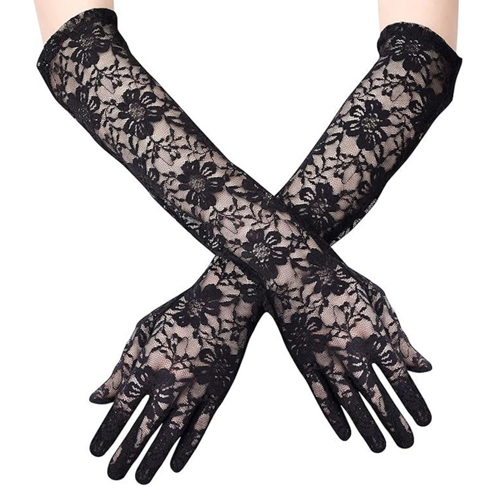 Premium A 花朵紋路蕾絲手套 Lady Ray's（HJ-103）