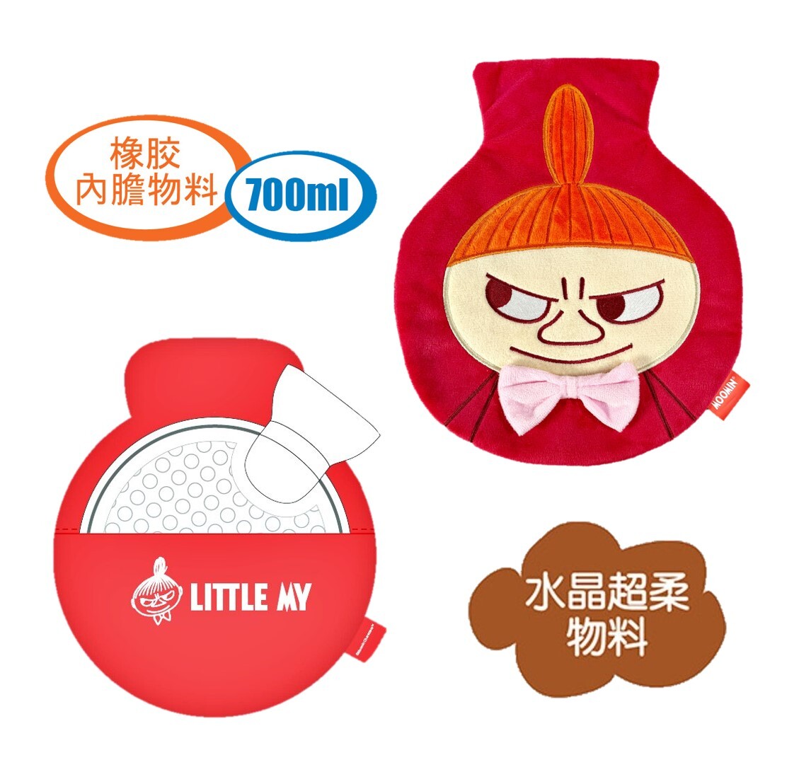 姆明一族|毛絨暖水袋|小美