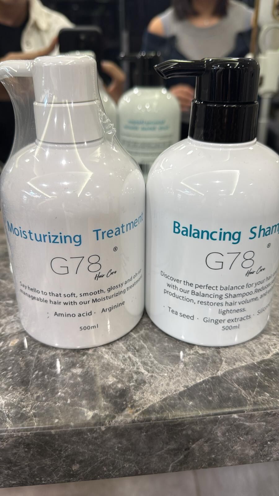 TA008 G78 洗頭護髮套裝 (洗頭水500ML+護髮素500ML)
