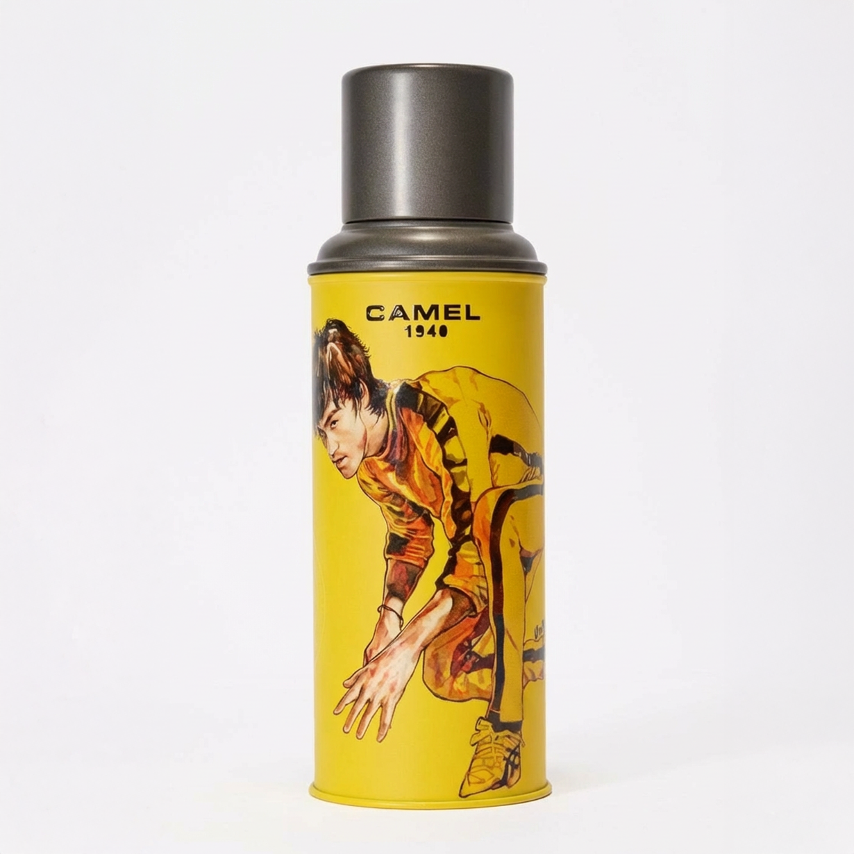 [Early release] Camel  - 116《85th anniversary of Bruce Lee's birth 》Double Layer Vacuum Glass Liner Thermos Bottle 450ml - BL