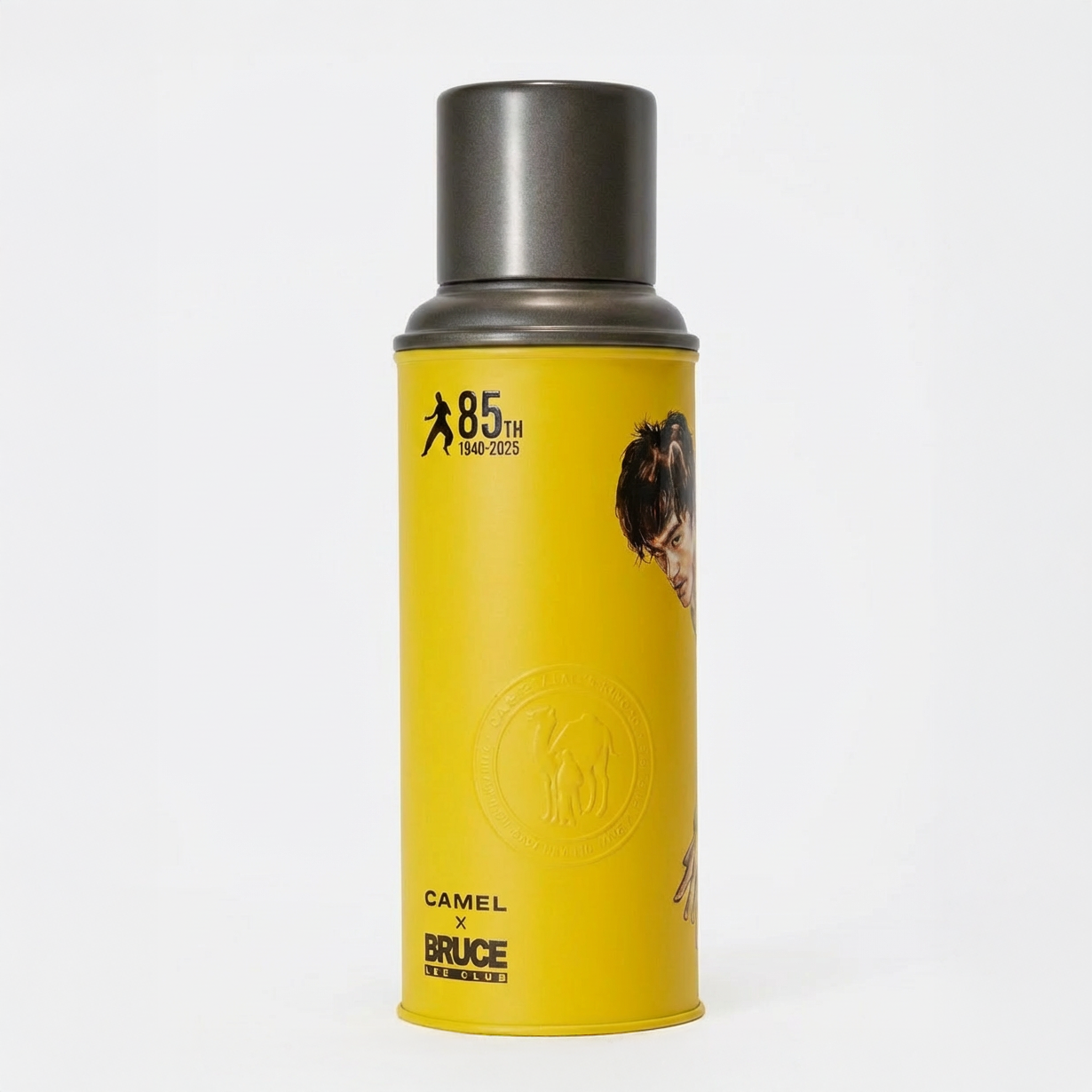 [Early release] Camel  - 116《85th anniversary of Bruce Lee's birth 》Double Layer Vacuum Glass Liner Thermos Bottle 450ml - BL