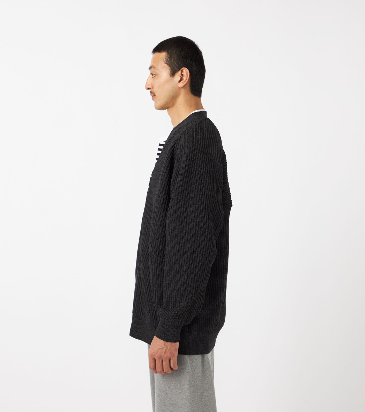【代購】nanamica 5G Zip Cardigan 拉鍊針織外套 – 都市休閒百搭款
