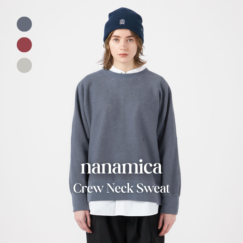 【代購】nanamica Crew Neck Sweat 圓領運動休閒上衣 – 都市機能百搭款