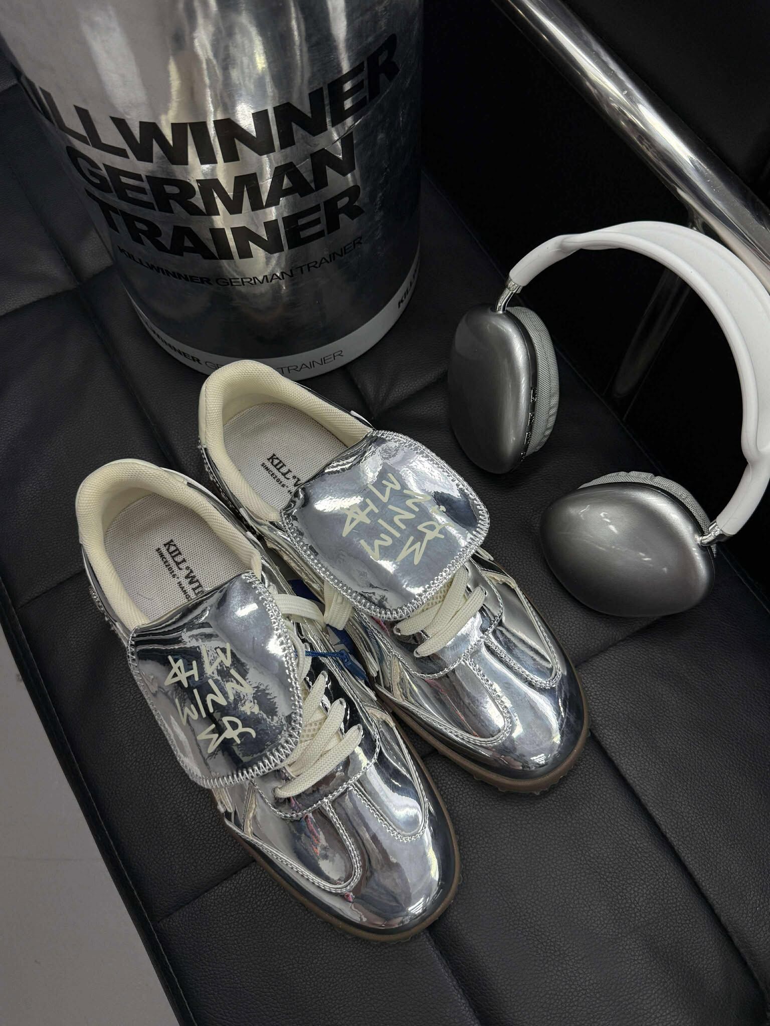 killwinner 白銀 德訓鞋 麂皮 kwdx231105 張員瑛同款