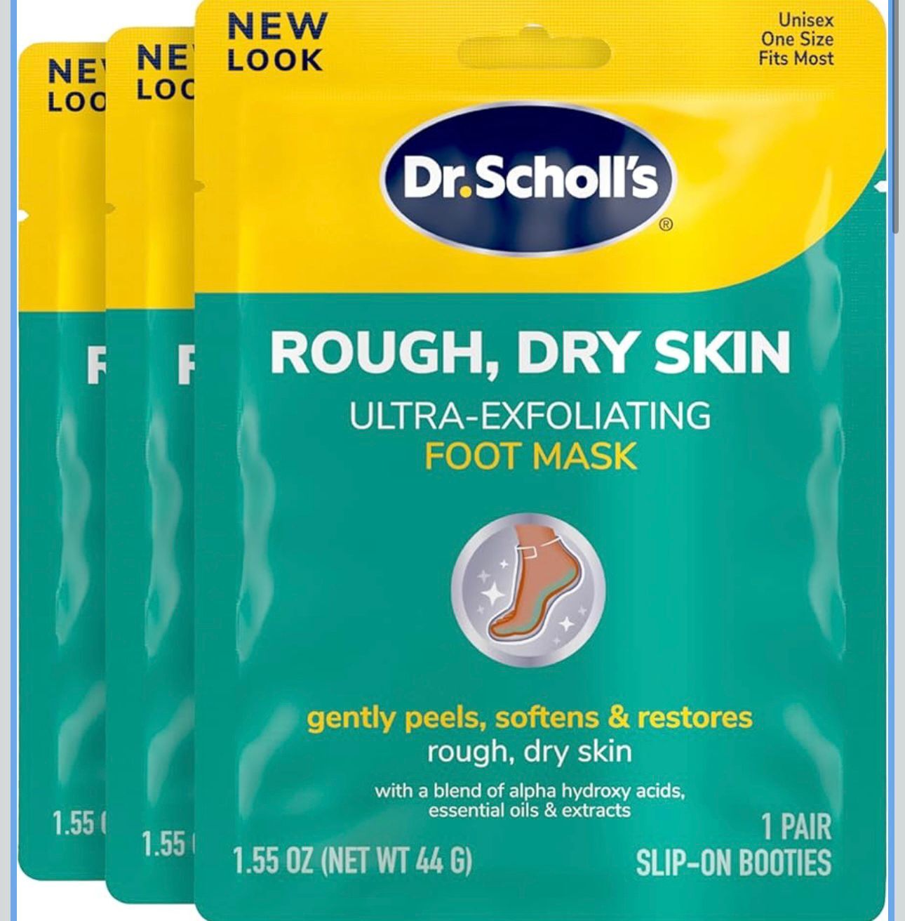 【直播】Dr. Scholl's LL112612 乾裂肌膚足膜(3件裝)