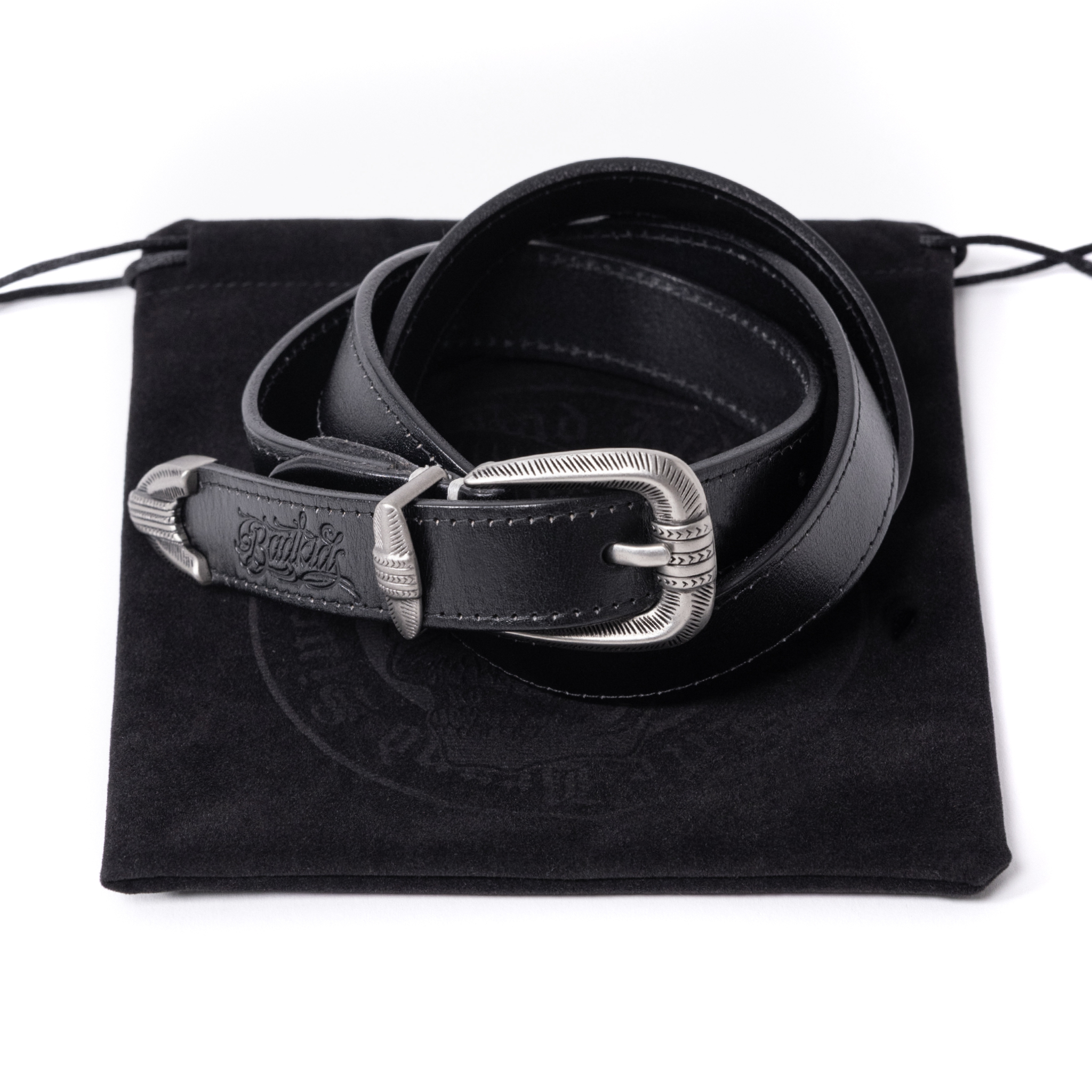 BAD KIDS 惡童 25 A/W Western Belt (頭層牛皮金屬頭西部皮帶)