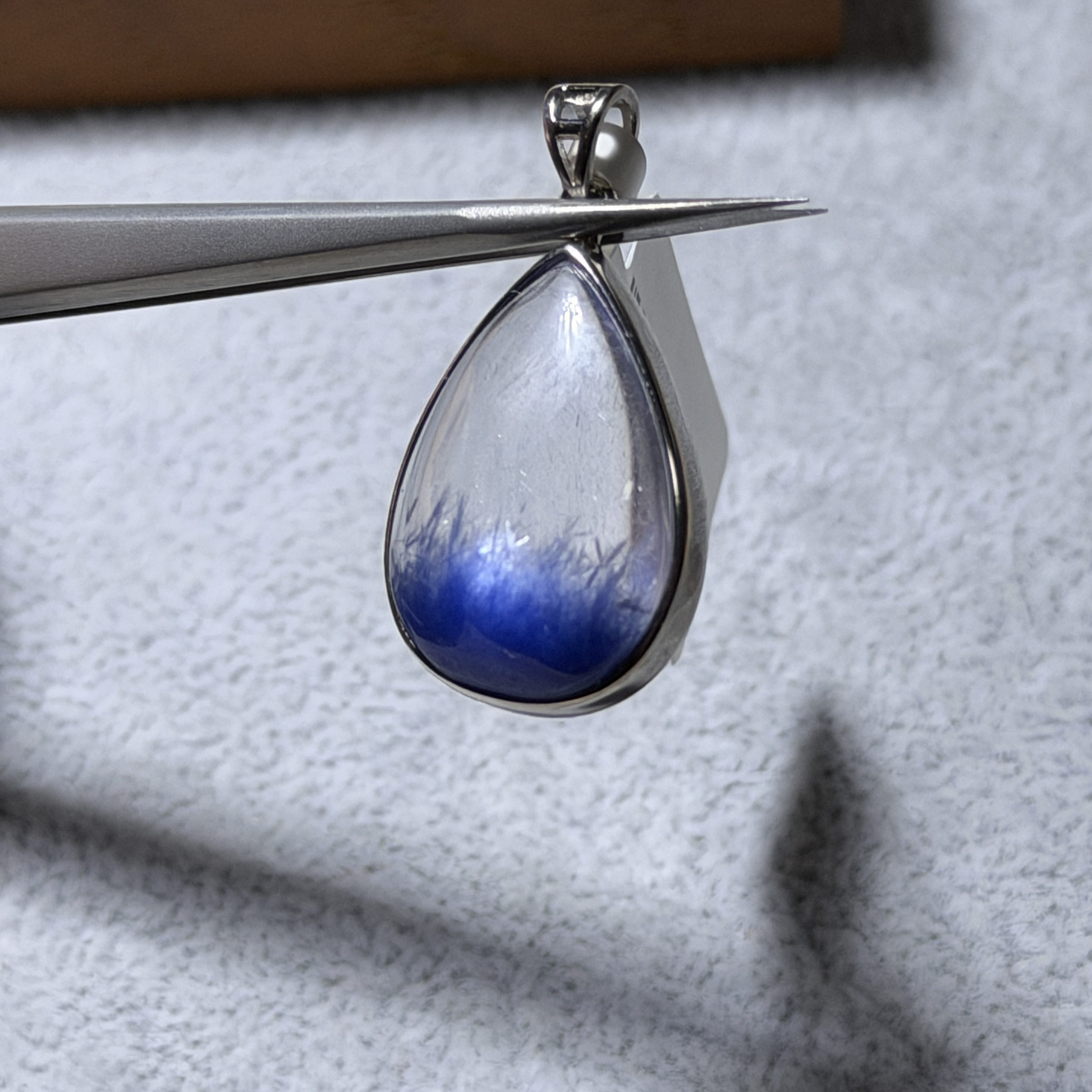 頂級藍線石吊墜 D1528