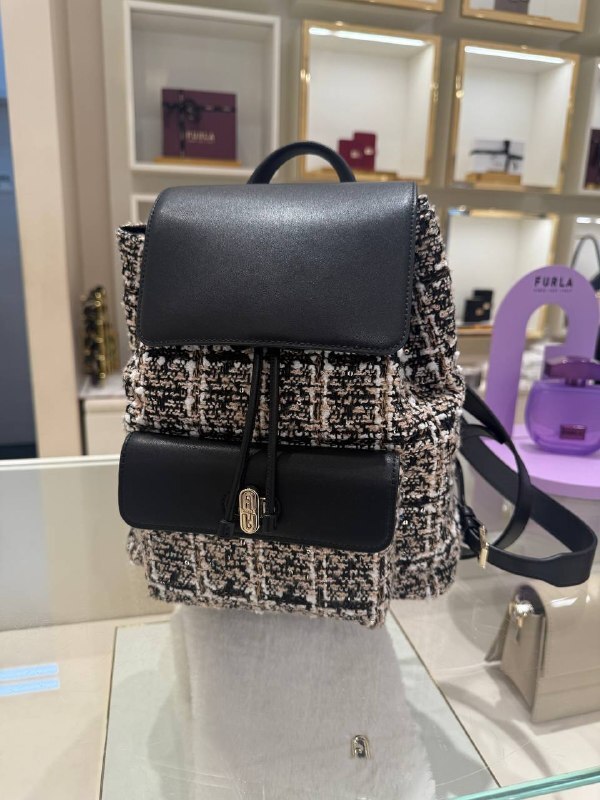 [U] FURLA TONI BALLERINA NERO WB01343BX31810629S0071 DANAE S BACKPACK, 8050597511412 (UF490)