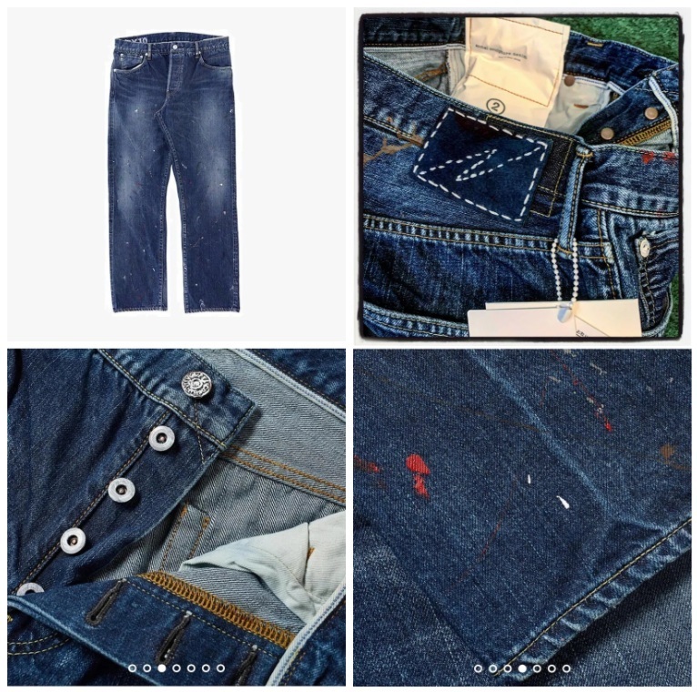 VISVIM SOCIAL SCULPTURE DRY DENIM-10 - SIZE 2 IN STOCK NOW (現貨發售中)