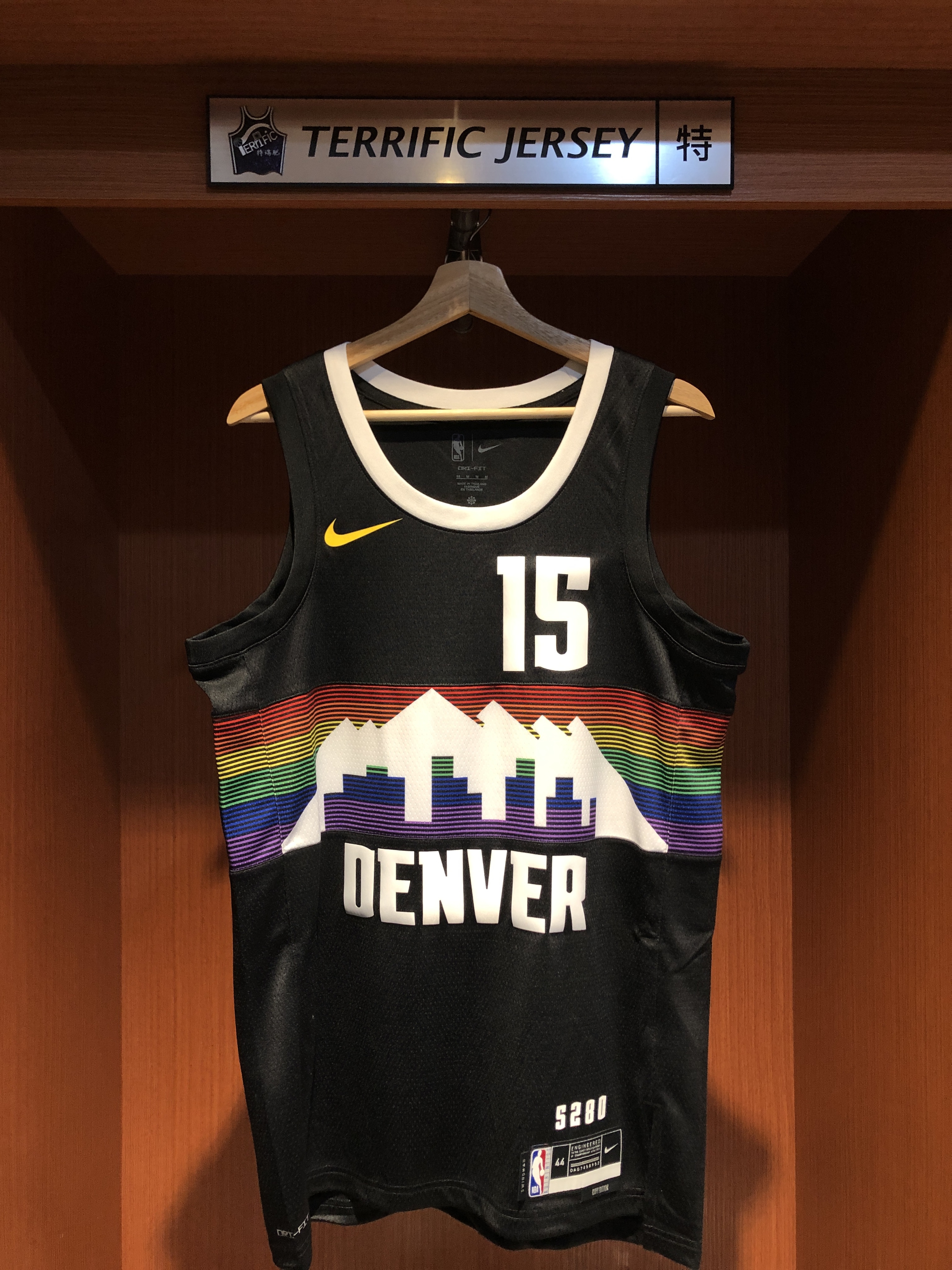 NBA球衣 Nikola Jokic 丹佛金塊城市 25-26 City Nike Swingman 球迷版 熱轉印 全新