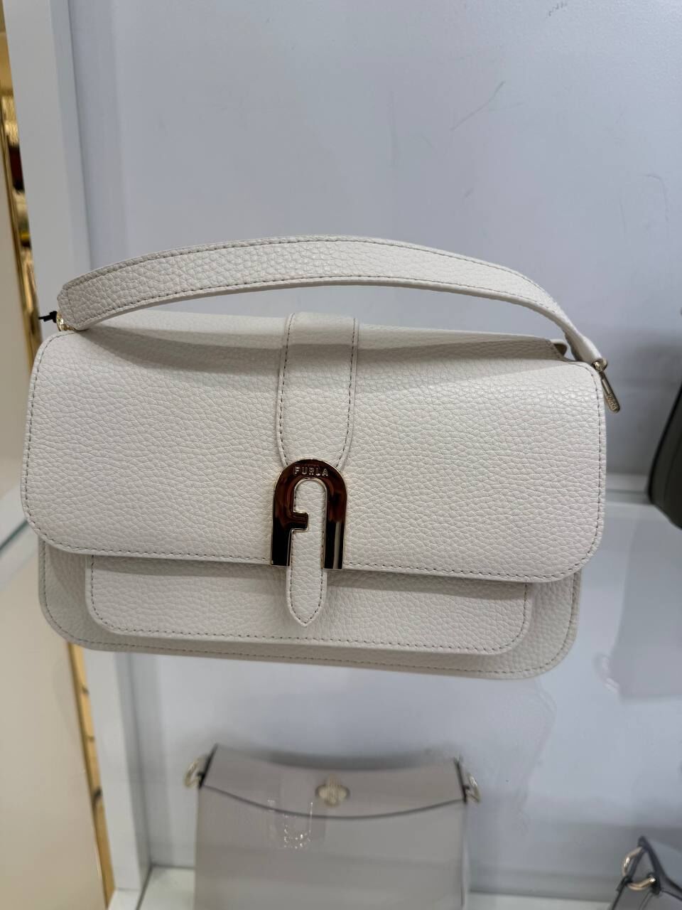 [U] FURLA PANNA WB019560011F900A00C4JUX MIASOFIA S TOP HANDLE - VITELLO KERIA, 8050597727387 (UF424)