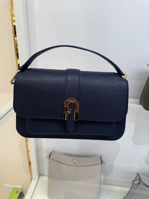 [U] FURLA BLU REALE WB0195600176R00A00C4JUX MIASOFIA S TOP HANDLE - VITELLO KERIA, 8050597727349 (UF423)