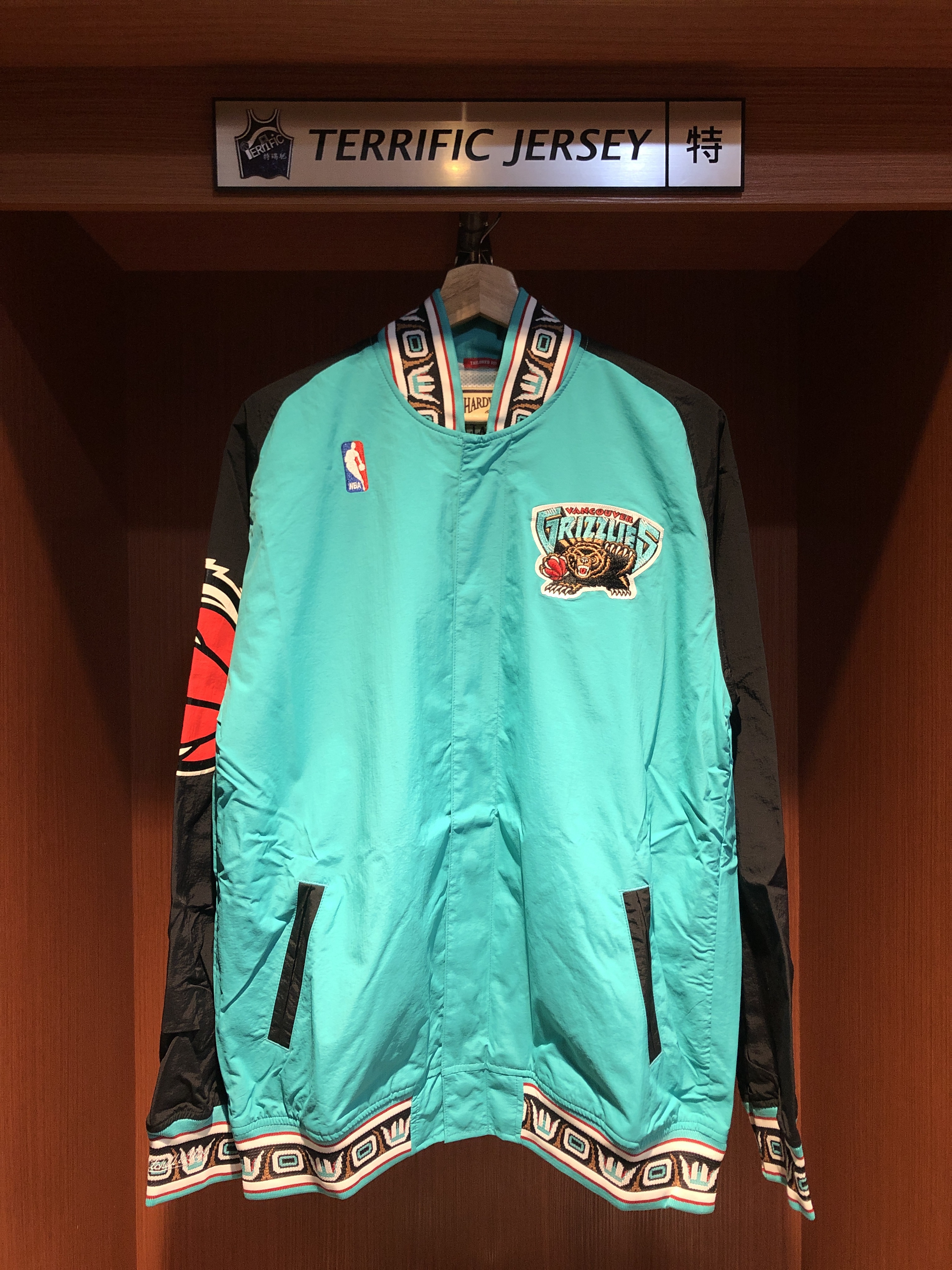 NBA外套 Vancouver Grizzlies 溫哥華灰熊 曼菲斯 復古熱身外套 M&N HWC Warm Up Jacket 全新