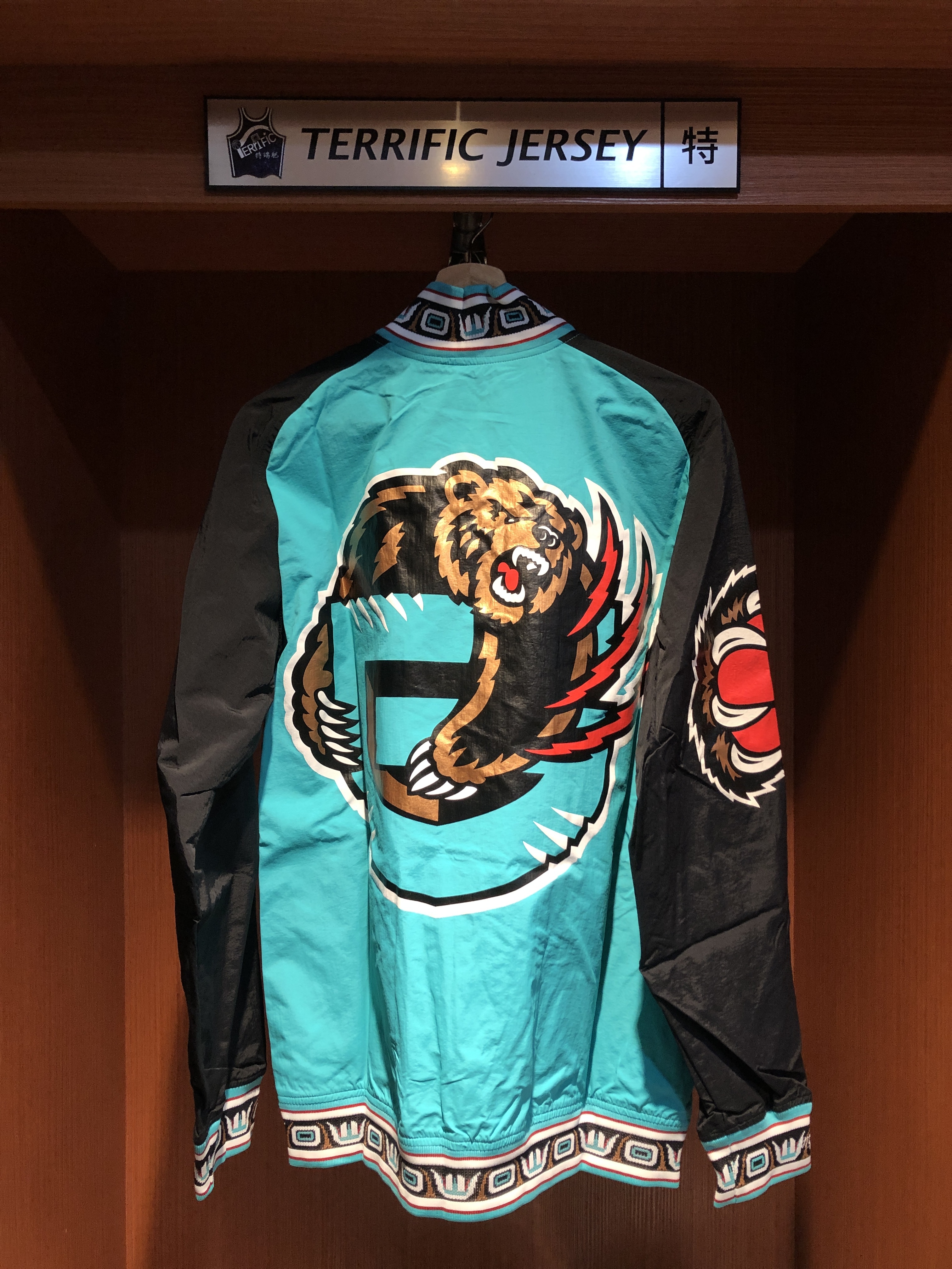 NBA外套 Vancouver Grizzlies 溫哥華灰熊 曼菲斯 復古熱身外套 M&N HWC Warm Up Jacket 全新