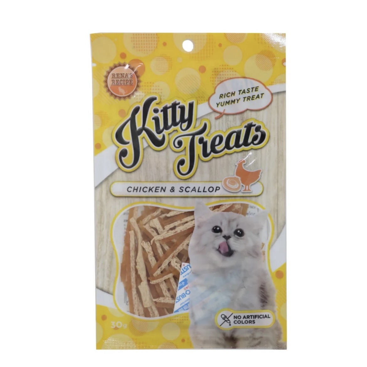 泰國 Rena's Kitty Treats - 雞肉扇貝