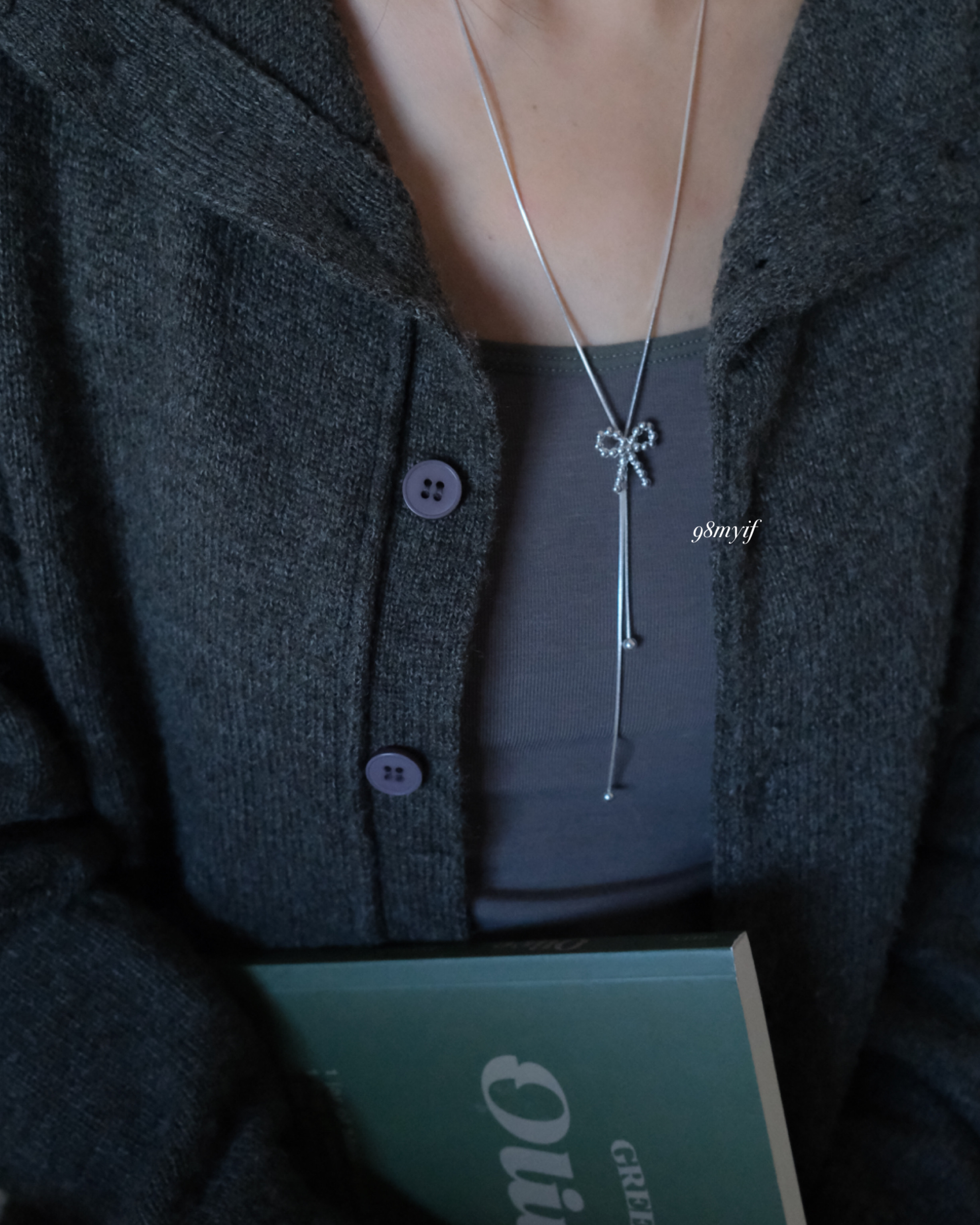 P01小花園長項鏈(2款/鈦鋼)