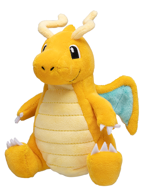 寶可夢毛絨玩具 掌心系列 快龍款