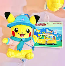 寶可夢毛絨掛件 POKEMON ROAD TRIP 系列 比卡丘