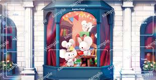 寶可夢橡膠對戰卡墊  一家鼠