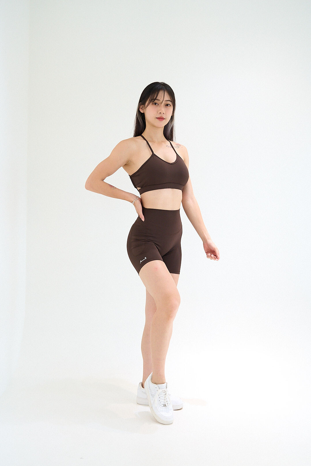 X-Bra 美背運動內衣－深棕咖