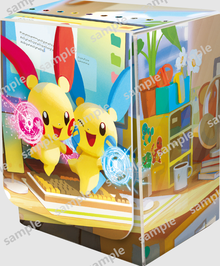 寶可夢卡組收納盒 正電拍拍&負電拍拍