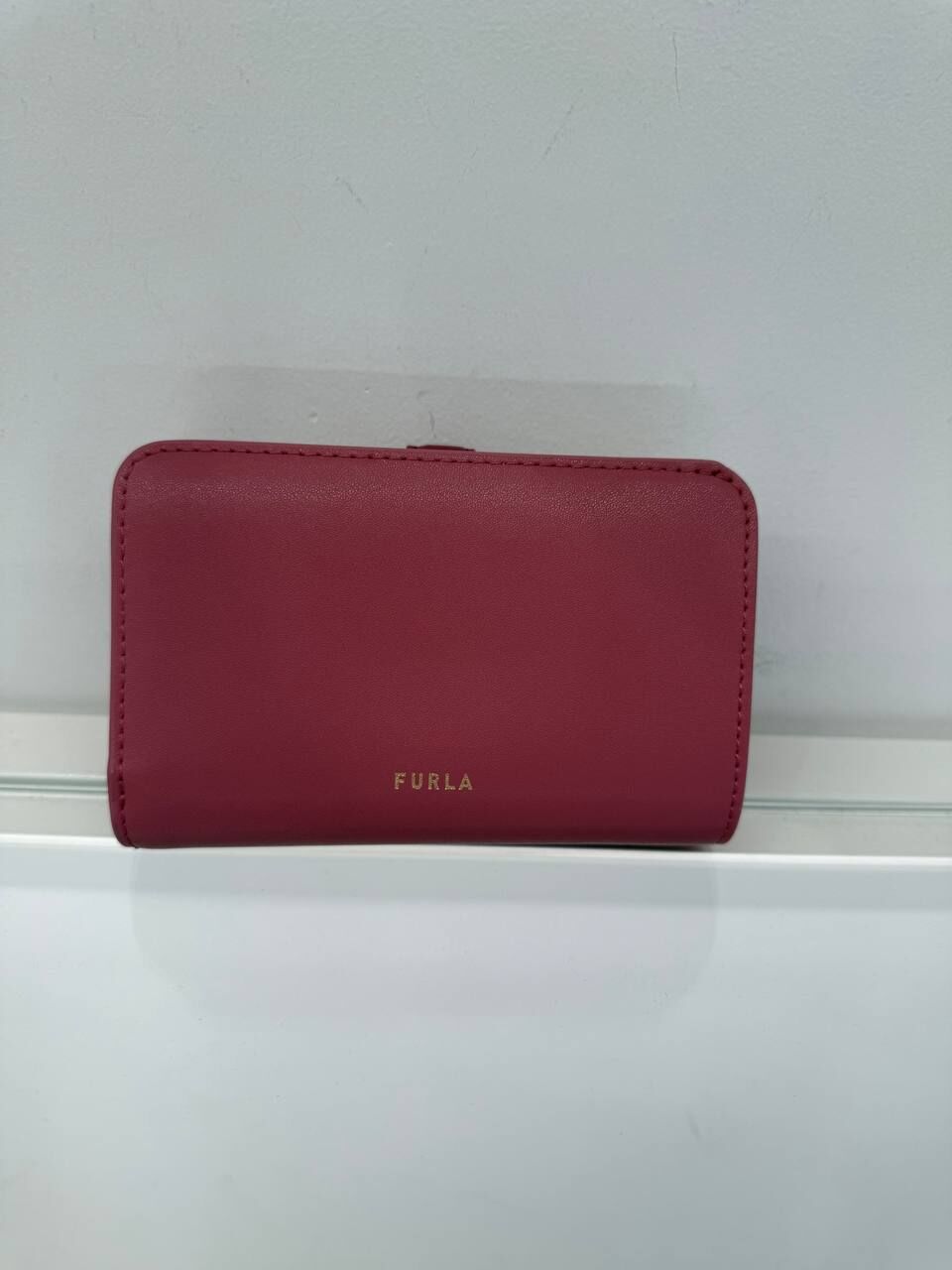 [U] FURLA BLUSH PINK+LACCA+BALLERINA i int. WP0053300174S00A0055WDX LEVANTE S COMPACT WALLET - VITELLO SIDNEY, 8050597682600 (UF241)