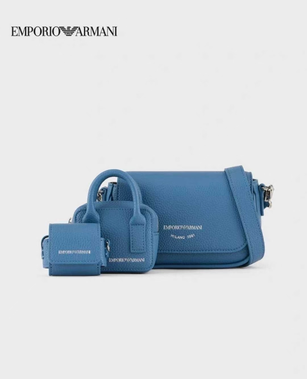 EMPORIO Armani crossbody Bag 一套3件