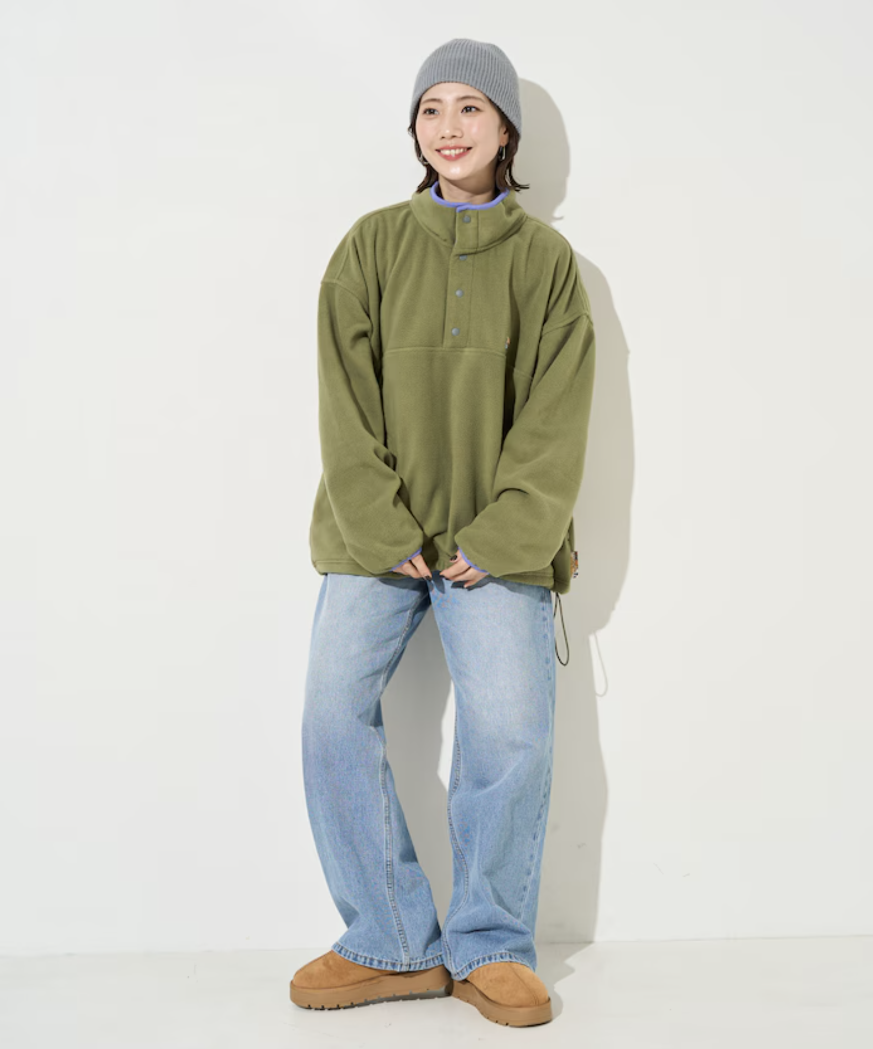 預訂 | Freak's Store Big Silhouette Fleece Pullover 搖粒絨