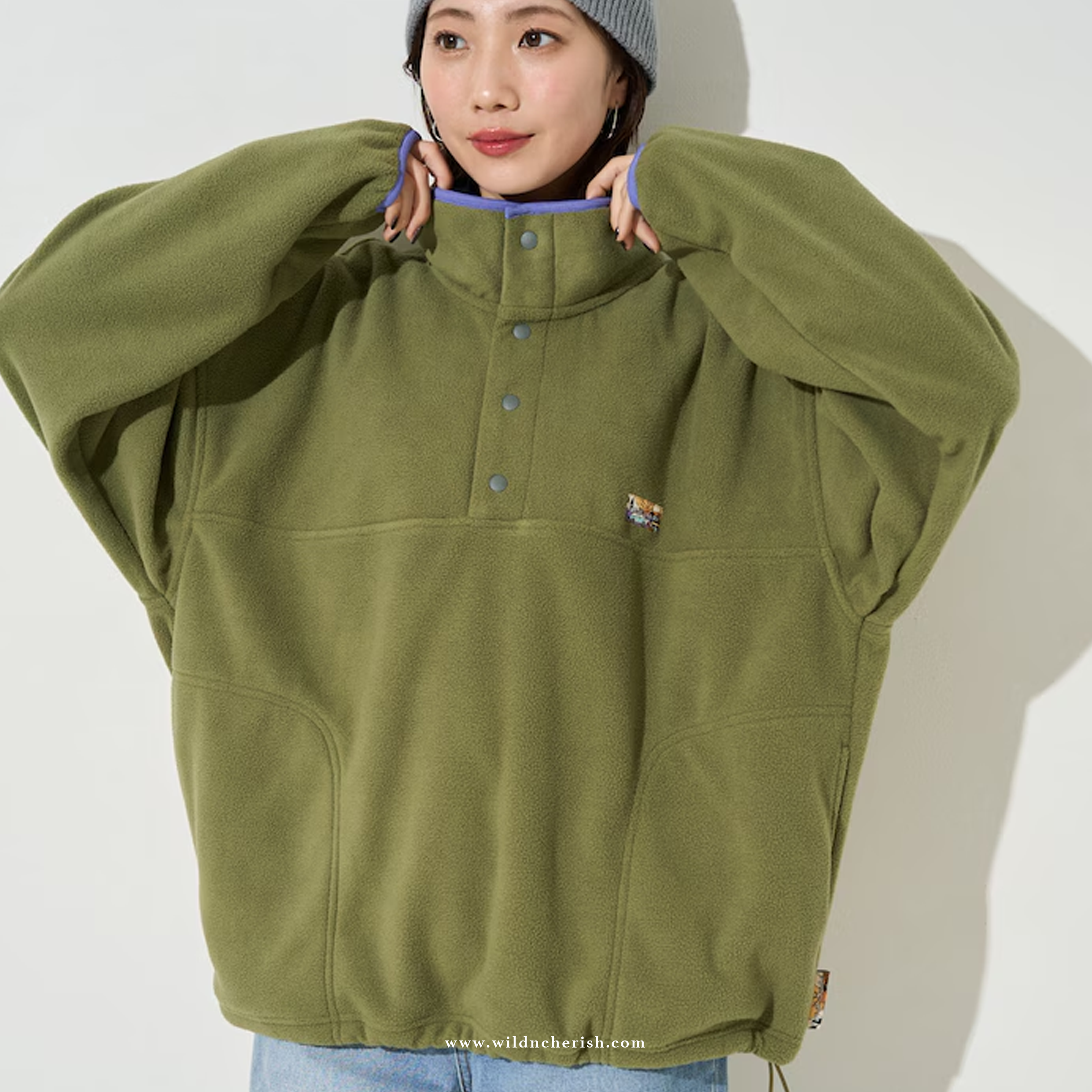 預訂 | Freak's Store Big Silhouette Fleece Pullover 搖粒絨