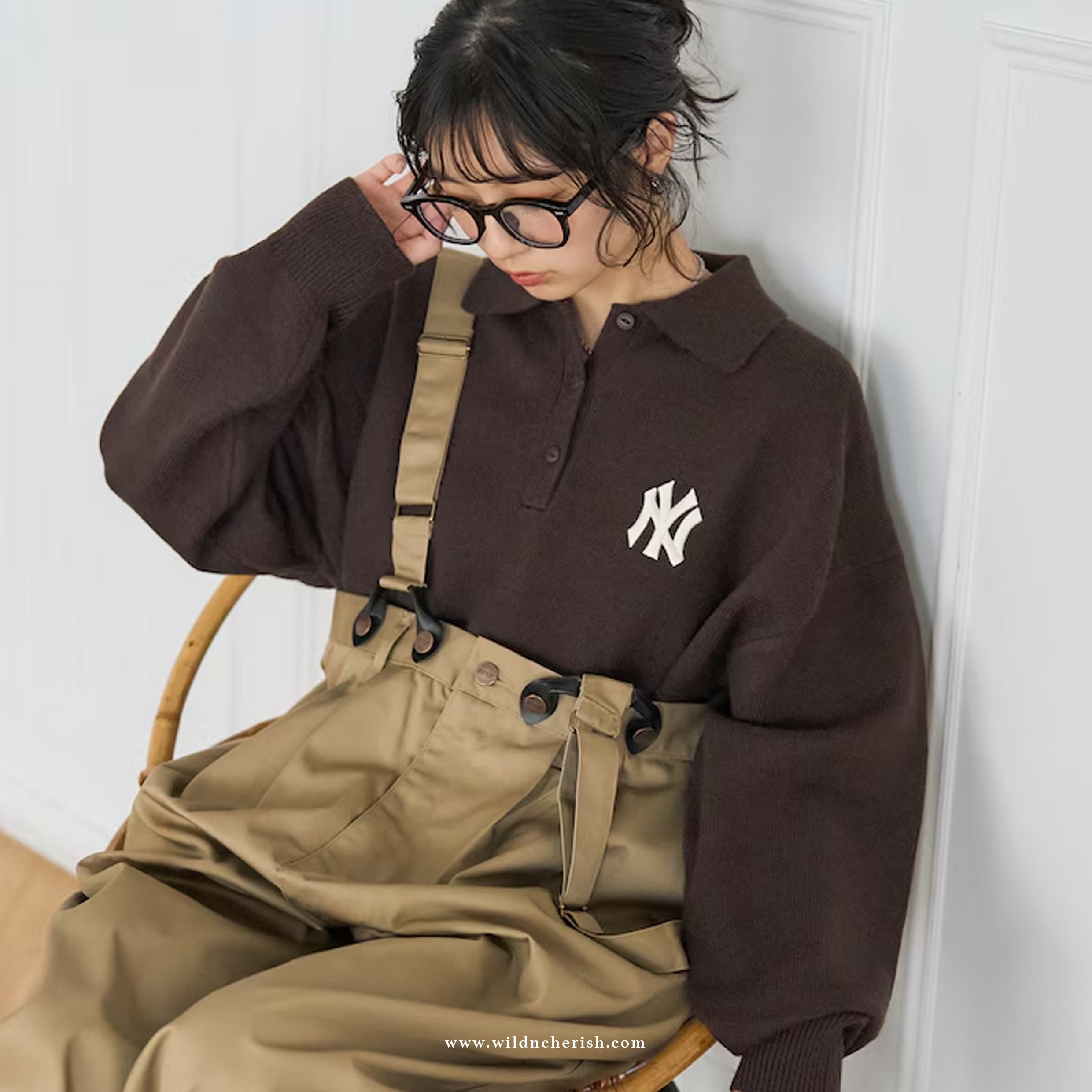 預訂 | Freak's Store x MLB Polo Knit 女裝 針織