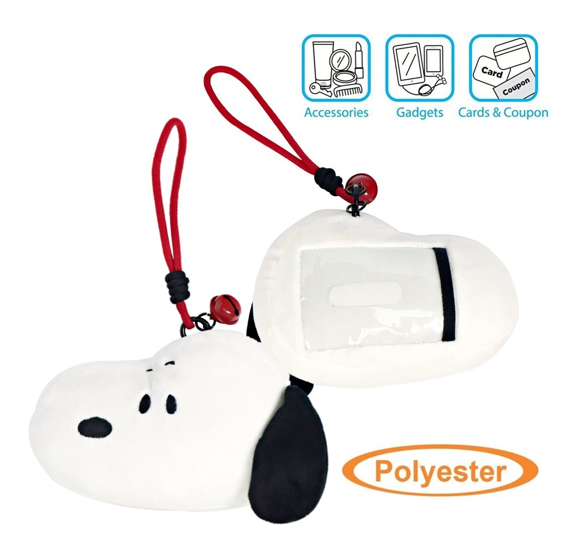 史努比|毛絨八達通套/卡套