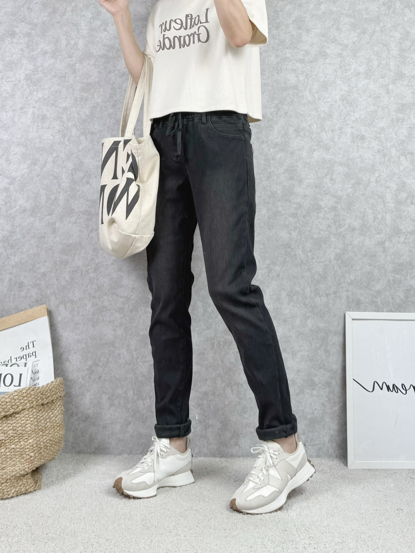 剛剛好的暖度・內抓絨保暖收腿丹寧褲 ⚡️搶手貨⚡️