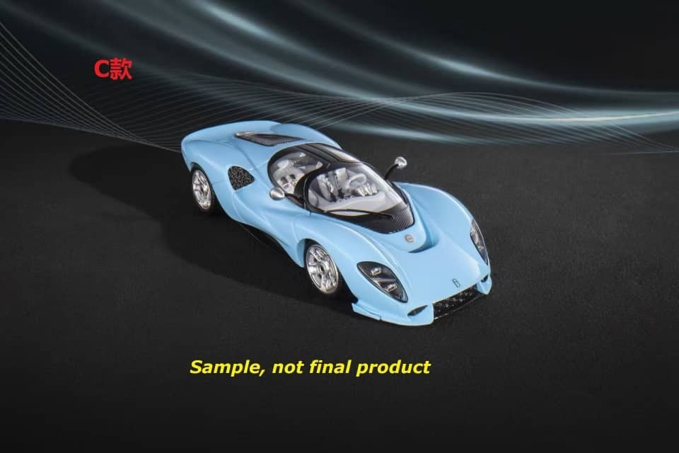 PO-$160 * MIRAGE * 1:64 DE TOMASO P72 BLUE