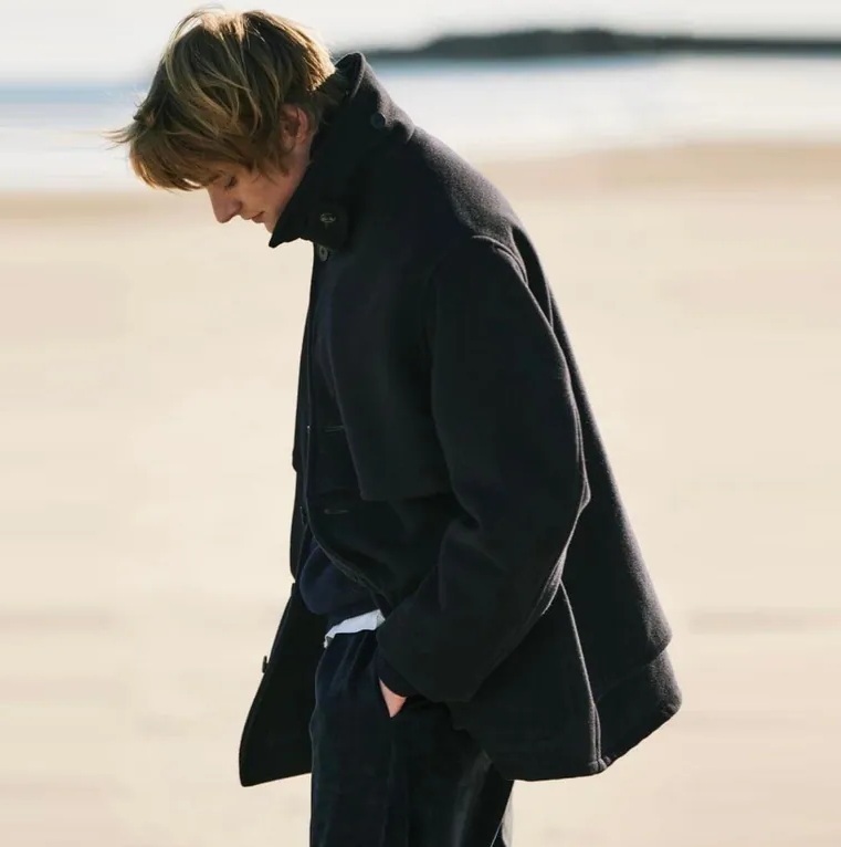 ON SALE: A.PRESSE U.S.ARMY MACKINAW COAT - NAVY SIZE 2 PRE ORDER ITEM (預訂中)