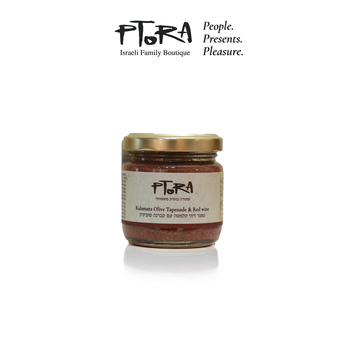 PTORA黑橄欖紅酒抹醬 100g