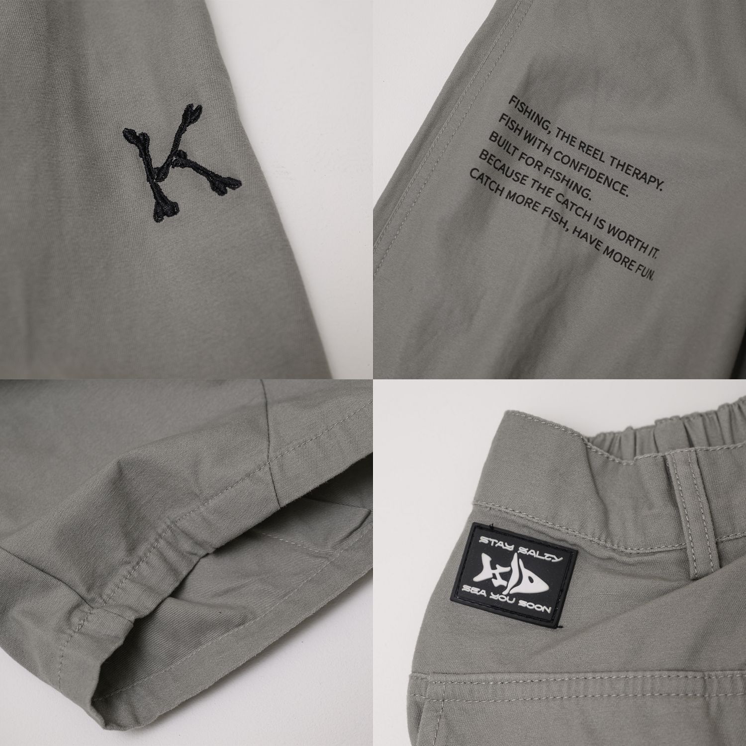 KID ® K骨頭寬版繭型長褲