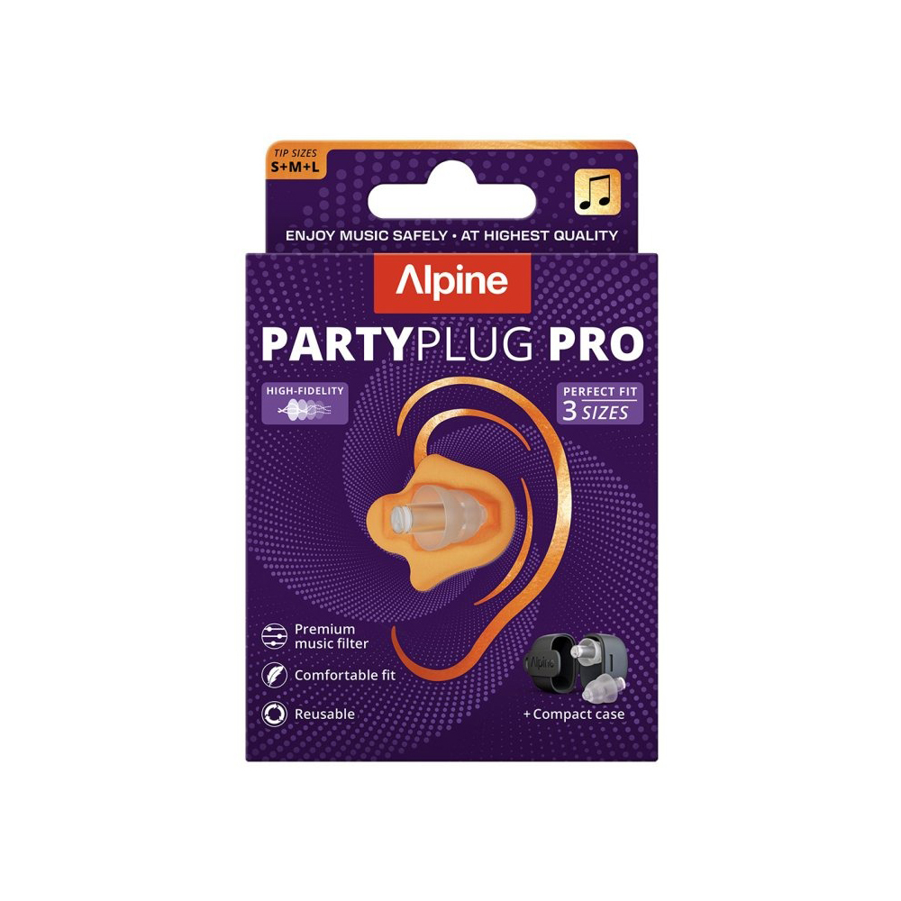 Alpine PartyPlug Pro Natural 演唱會耳塞 音樂耳塞 ALPINE-P-P-P-N