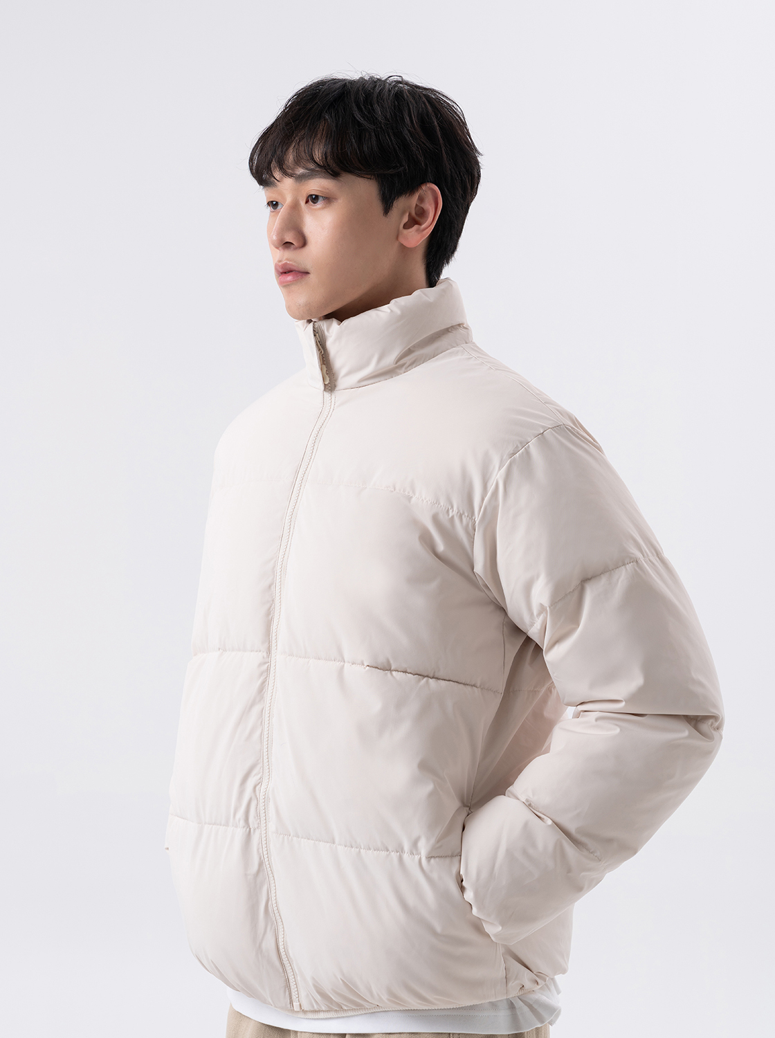 【期間限定】 無重力 發熱立領外套