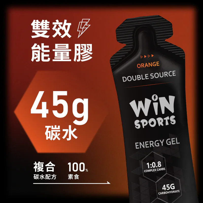 WiNSPORTS 雙效能量膠 能量果膠  - 30入/盒(五種口味)