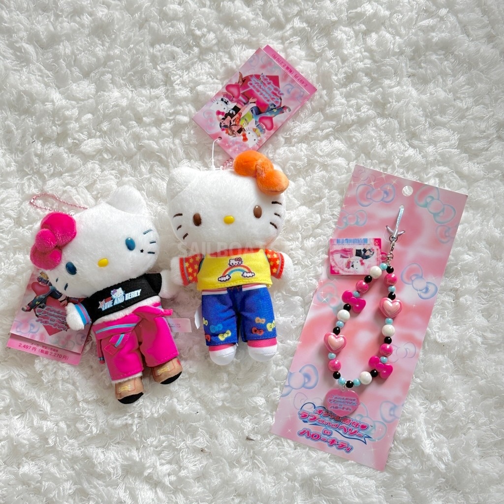 #預購 🇯🇵日本 時尚魔女 × HELLO KITTY 凱蒂貓 吊飾娃娃