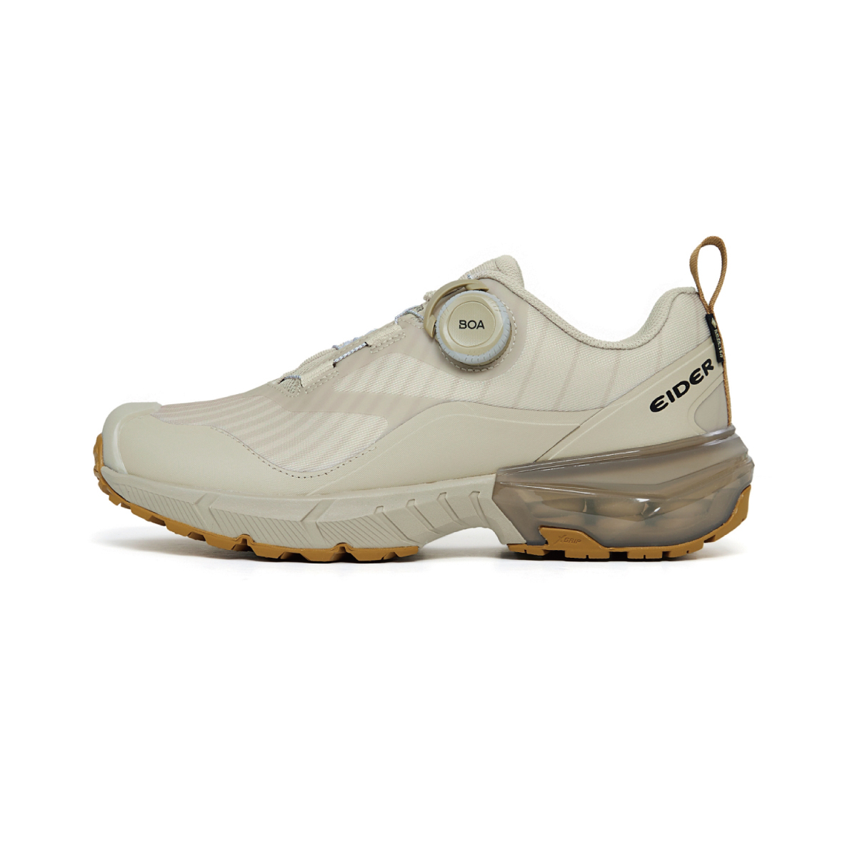 【EIDER】GTX防水旋鈕快扣輕量登山鞋/25EDUF25G2526-[炭灰、卡其]
