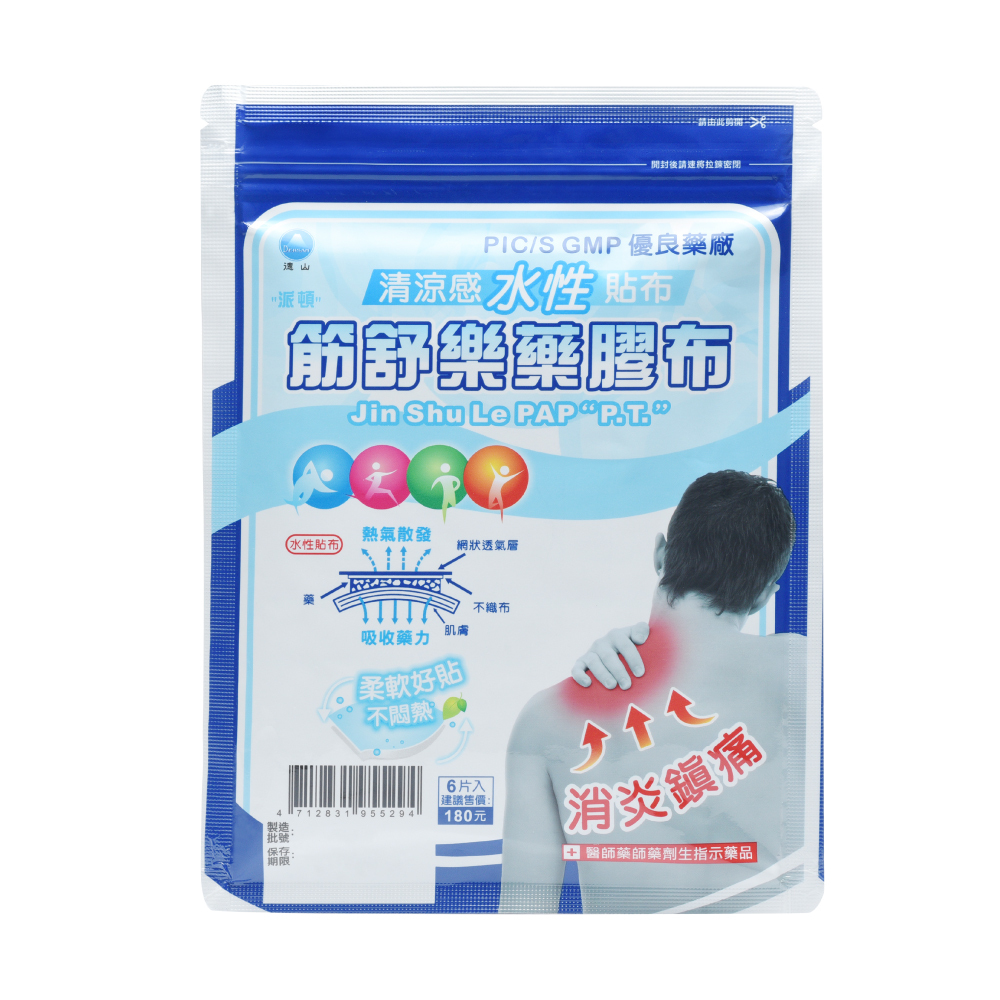 派頓 筋舒樂藥膠布