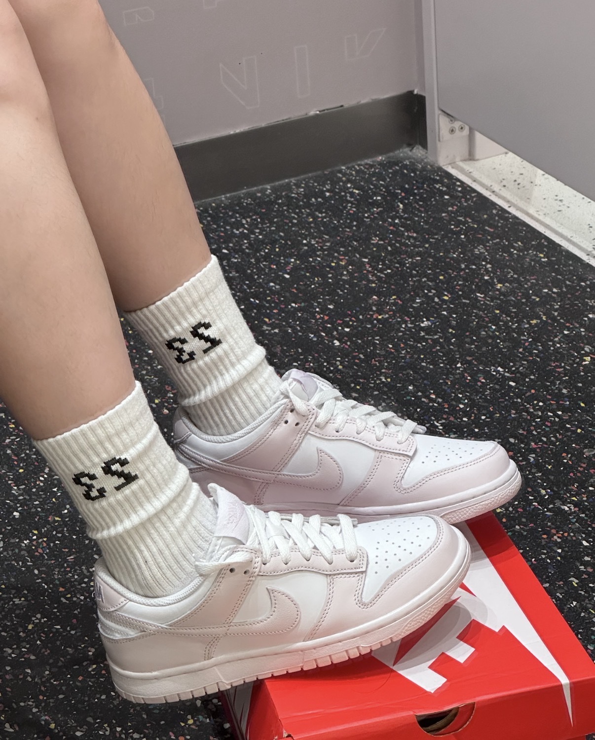 大童鞋 女生尺寸 NIKE DUNK LOW GS 'Light Violet' 白淺紫 經典 復古 休閒鞋【FB9109-128】