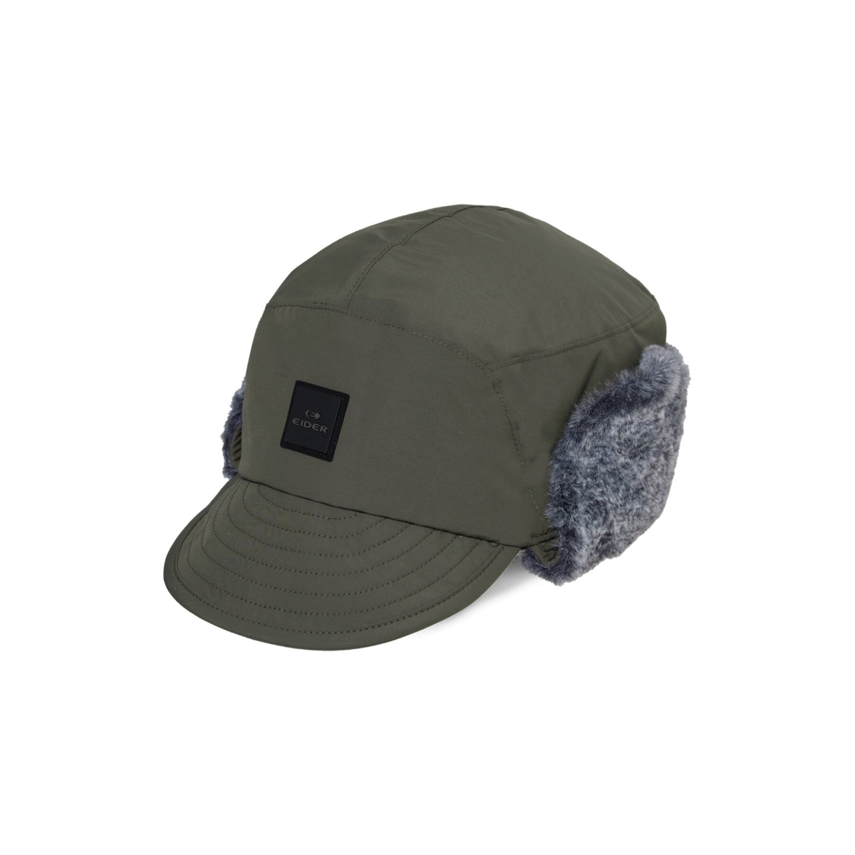 【EIDER】內刷毛保暖造型帽/25EDMW25C16-[軍綠、經典黑]