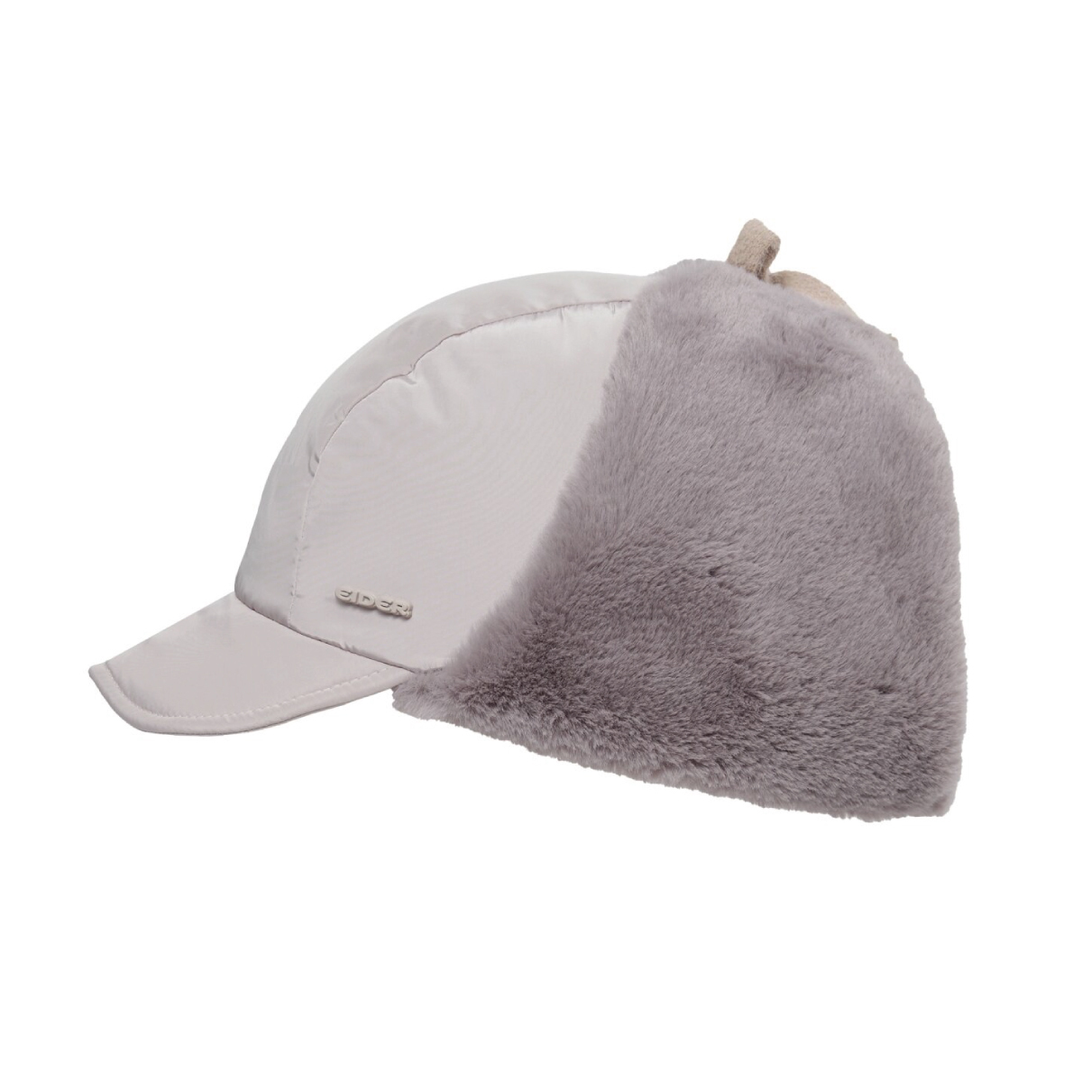 【EIDER】女狐狸毛保暖護耳帽/25EDWW25C47-[灰駝、經典黑]