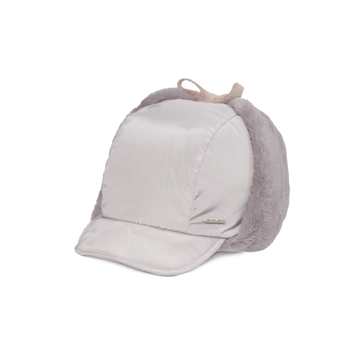 【EIDER】女狐狸毛保暖護耳帽/25EDWW25C47-[灰駝、經典黑]