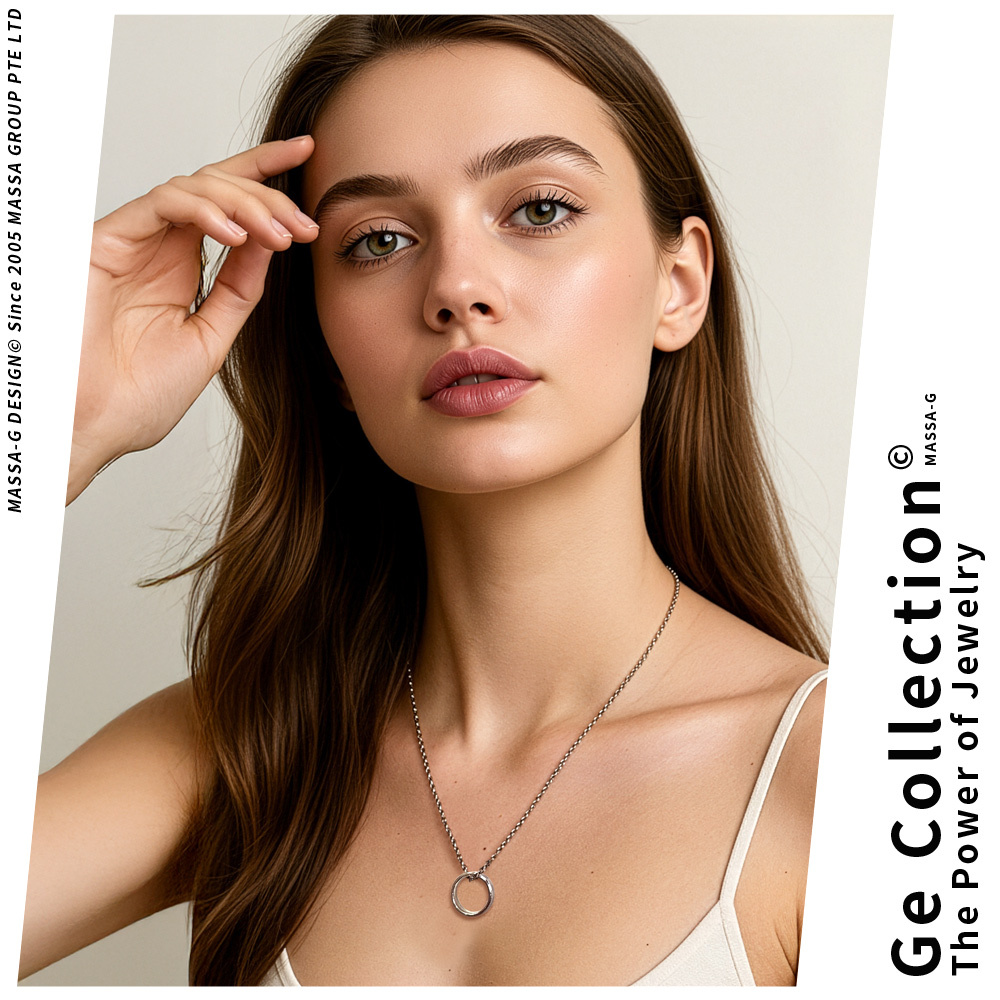 MASSA-G DECO系列【鈦環典藏】純鈦金屬鍺錠項鍊(任選一款)